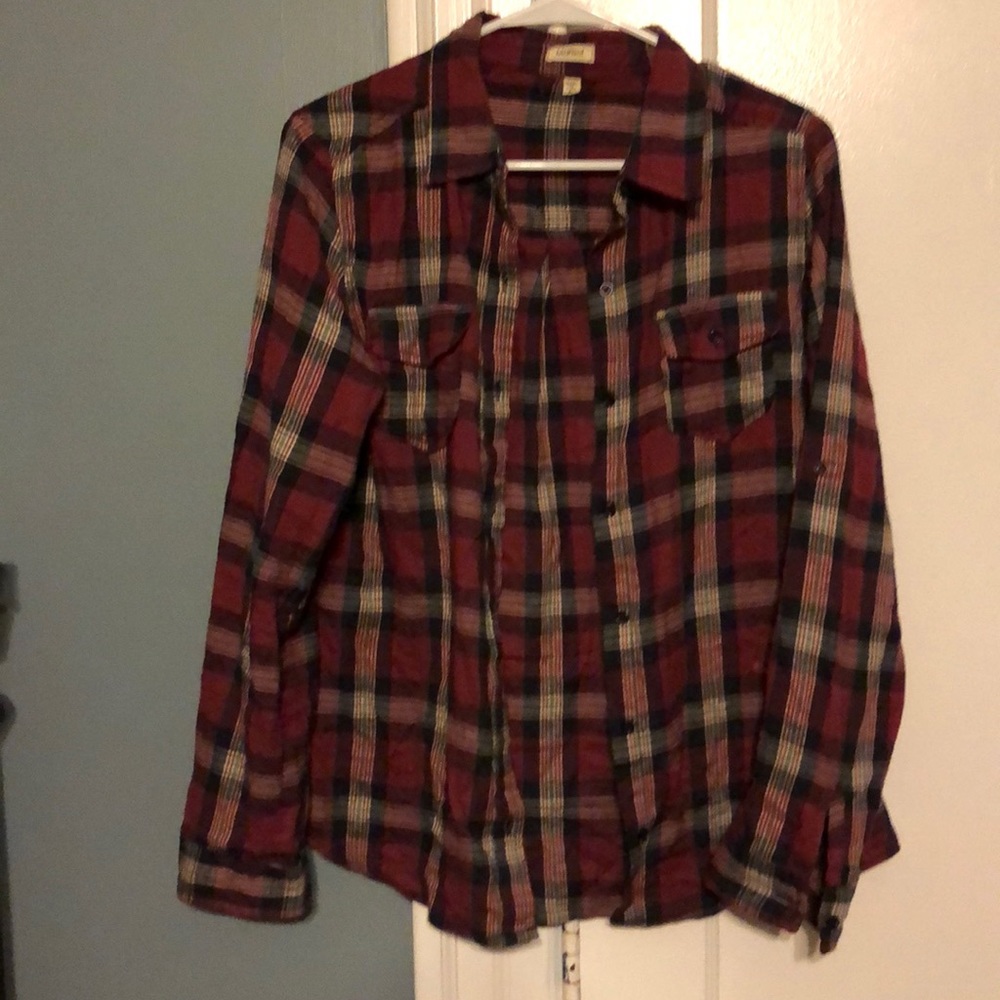 Soft plaid flannel